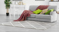 Gray 7'10x10'6 Area Rug F253