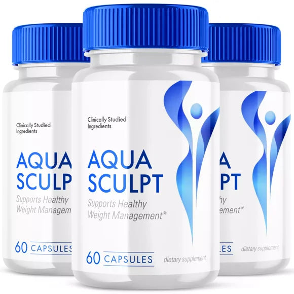 Aqua Sculpt Weight Management Supplement 180 Capsules D39531