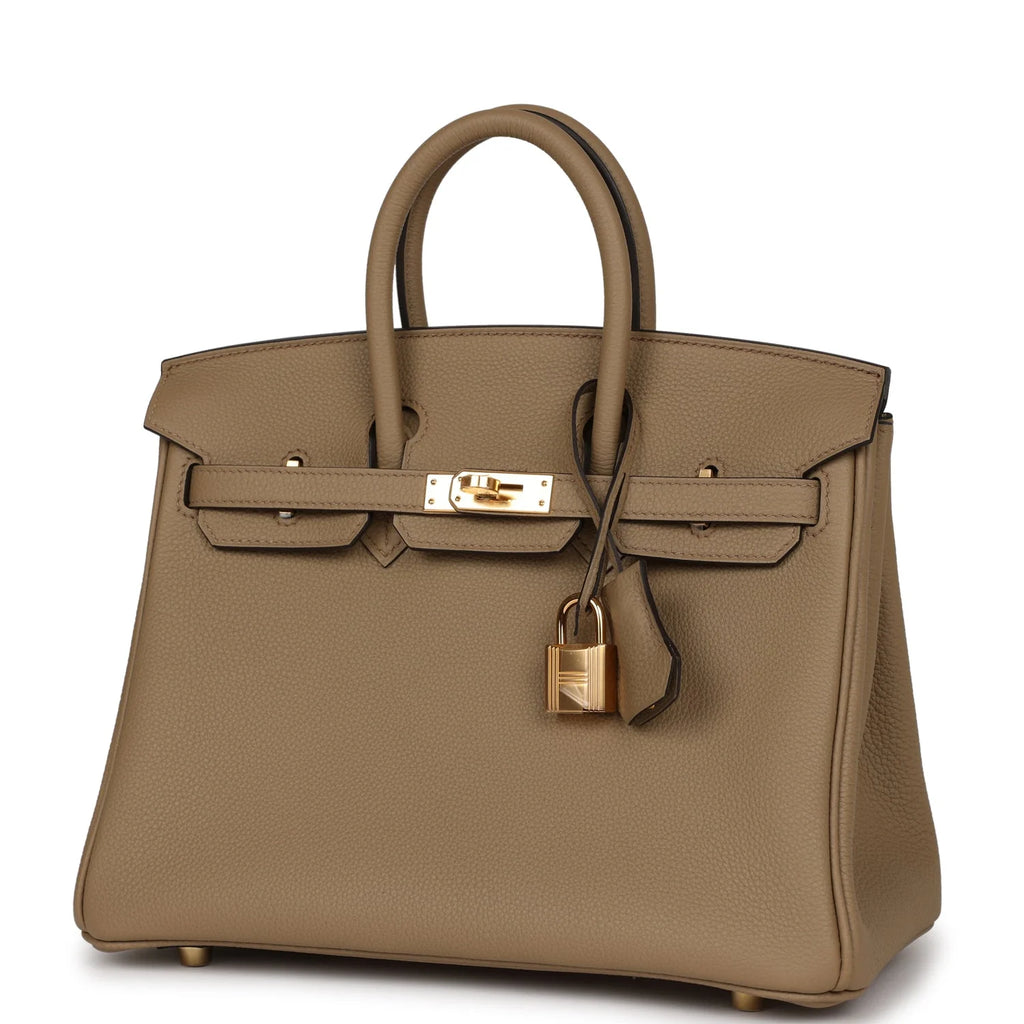 Beige Togo Leather Handbag U211046