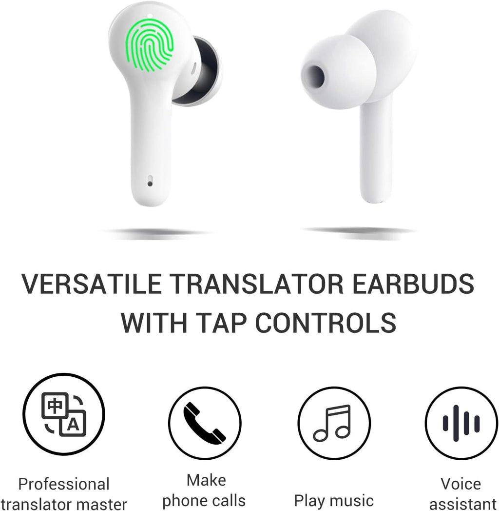 Language Translator Earbuds 71 Languages 0.5s Real Time Translation V223