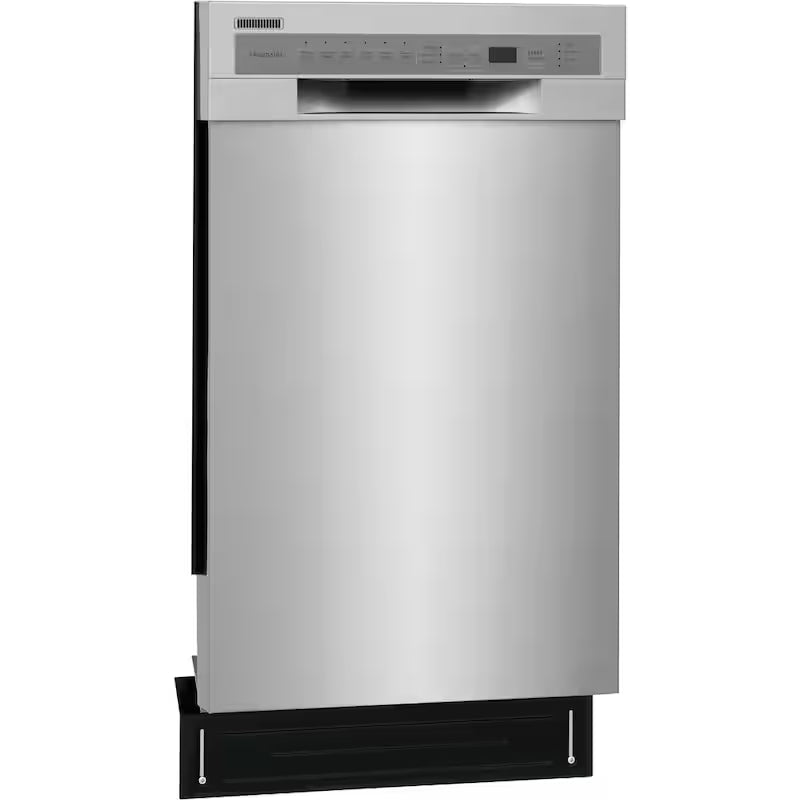 18 In. Front Control Built-In Tall Tub Dishwasher in Stainless Steel with 6-Cycles, 52 dBA O977
