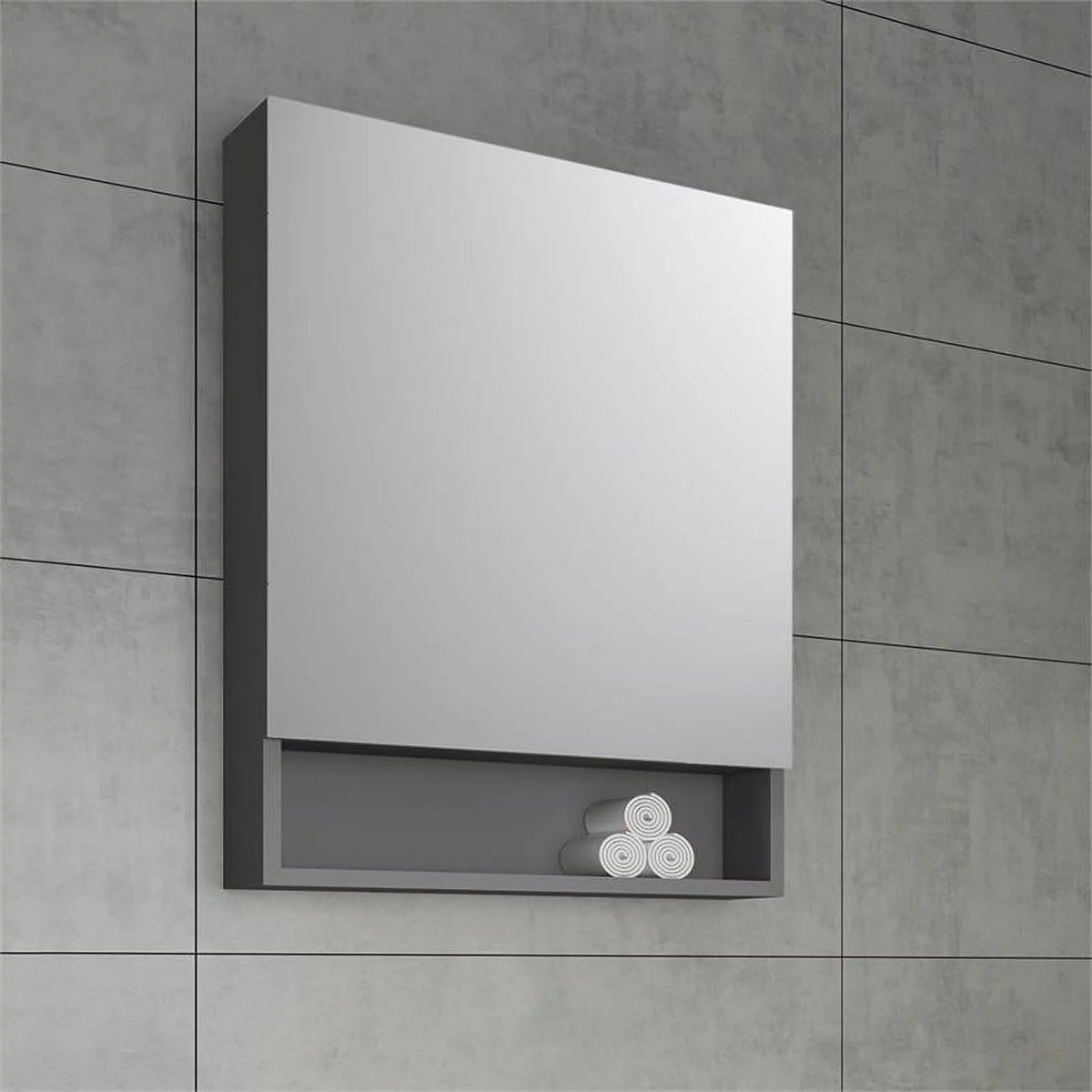 24" Wood Bathroom Medicine Cabinet A45667