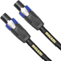 20 Foot 4-Pole Speaker Cable with speakON Male Plugs F506