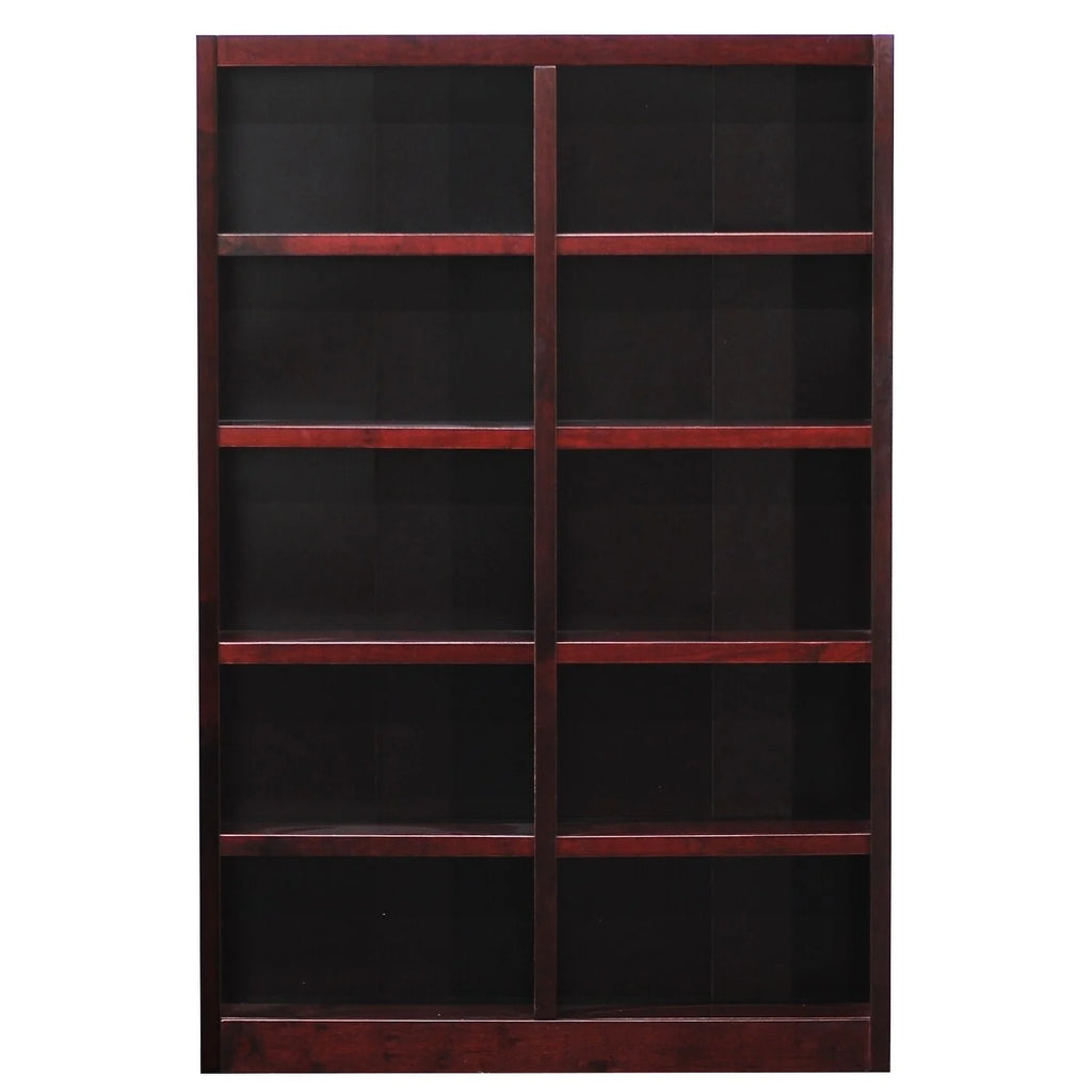 10 Shelf Espresso Wood Bookcase O4760