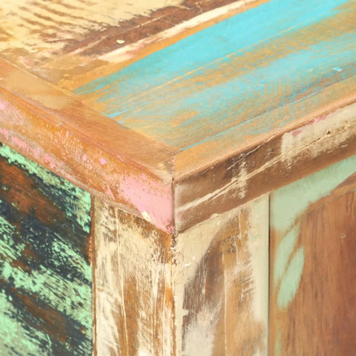 Solid Reclaimed Wood Console Table I68753