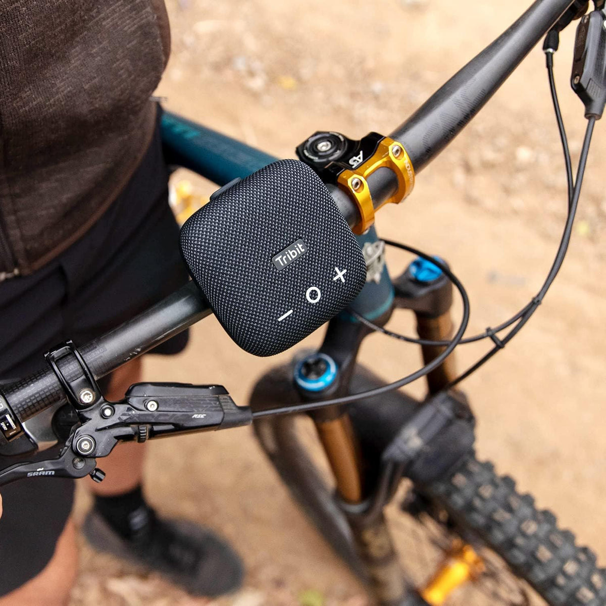 Portable Speaker with 90dB Sound, IP67 Waterproof, 12H Playtime, 120ft Bluetooth Range E571337