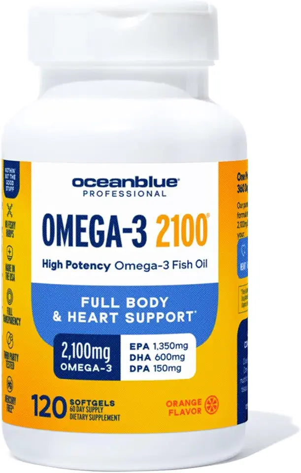 Omega-3 Fish Oil 120 ct Orange Flavor V628959