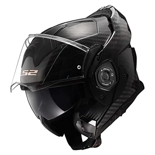 Matte Black Carbon Fiber Modular Helmet V102712