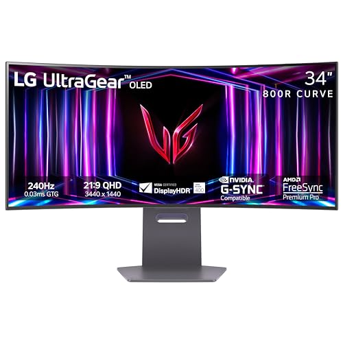 34 Inch Curved OLED Gaming Monitor T83984