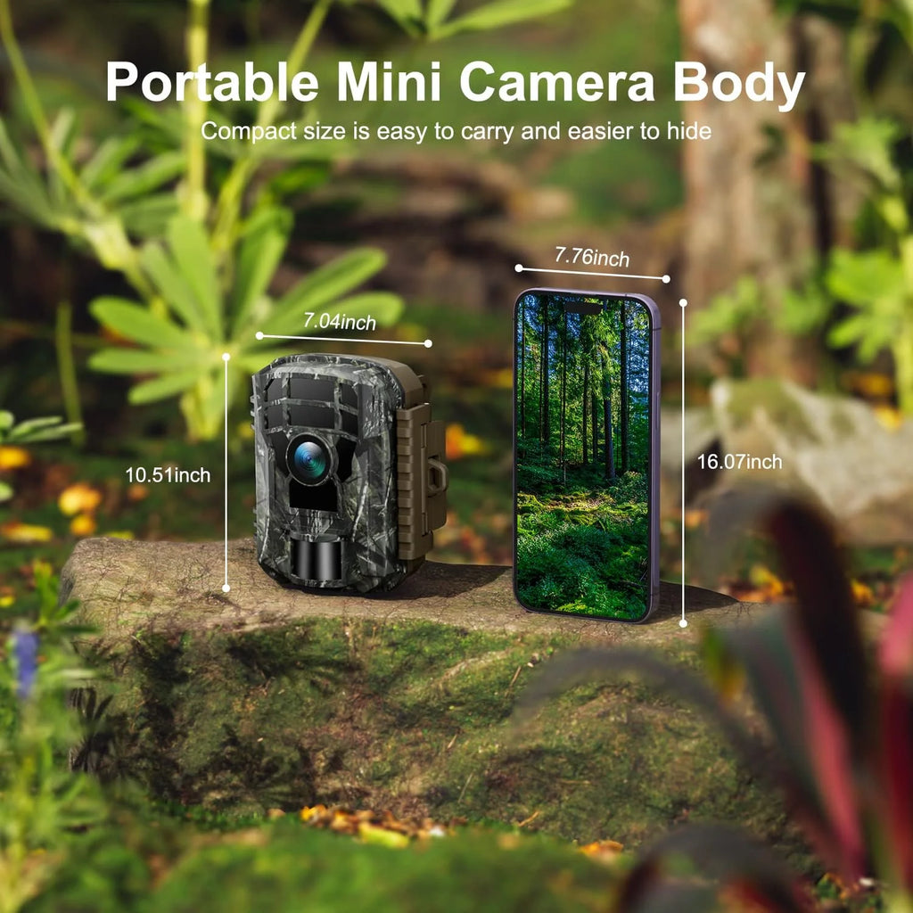 2 Pack 36MP 2K Infrared Night Vision Waterproof Trail Camera with 2.0" LCD K296