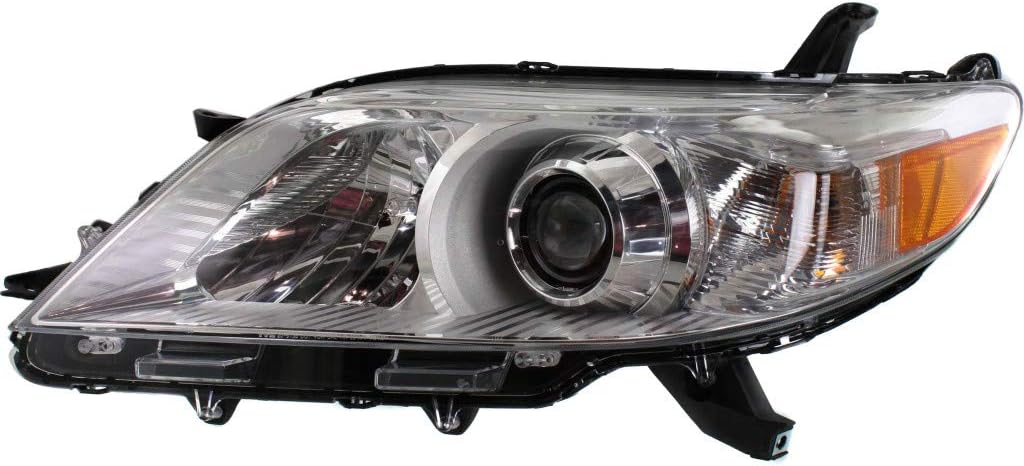 Passenger Side Headlight Assembly for Toyota Sienna K5175
