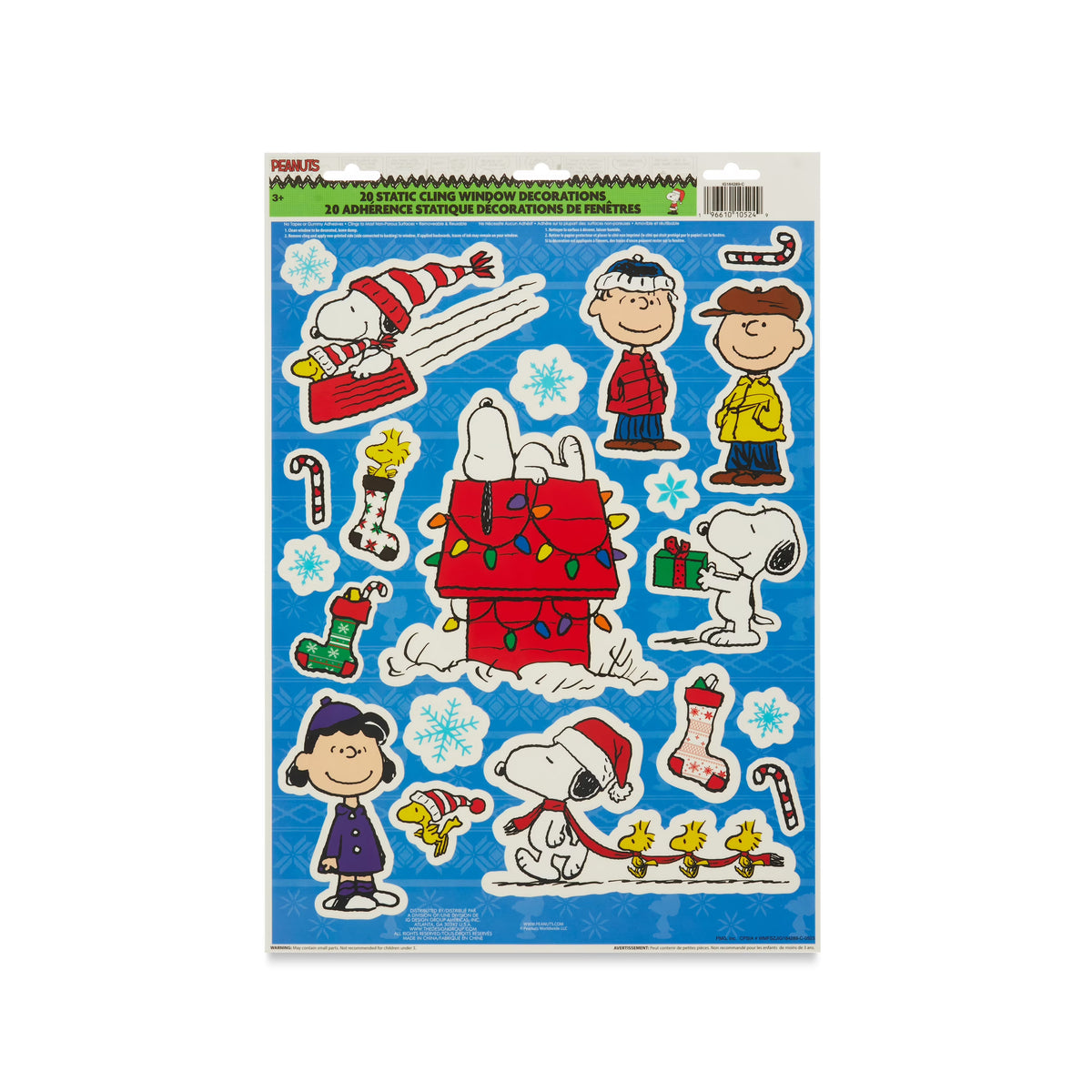 Peanuts Wall Cling B58524