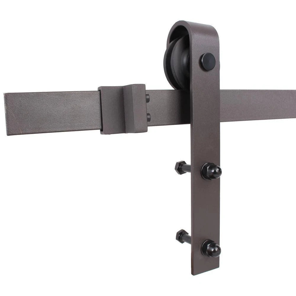 Paneled Wood Barn Door with Installation Hardware Kit - 36 x 84 X20708