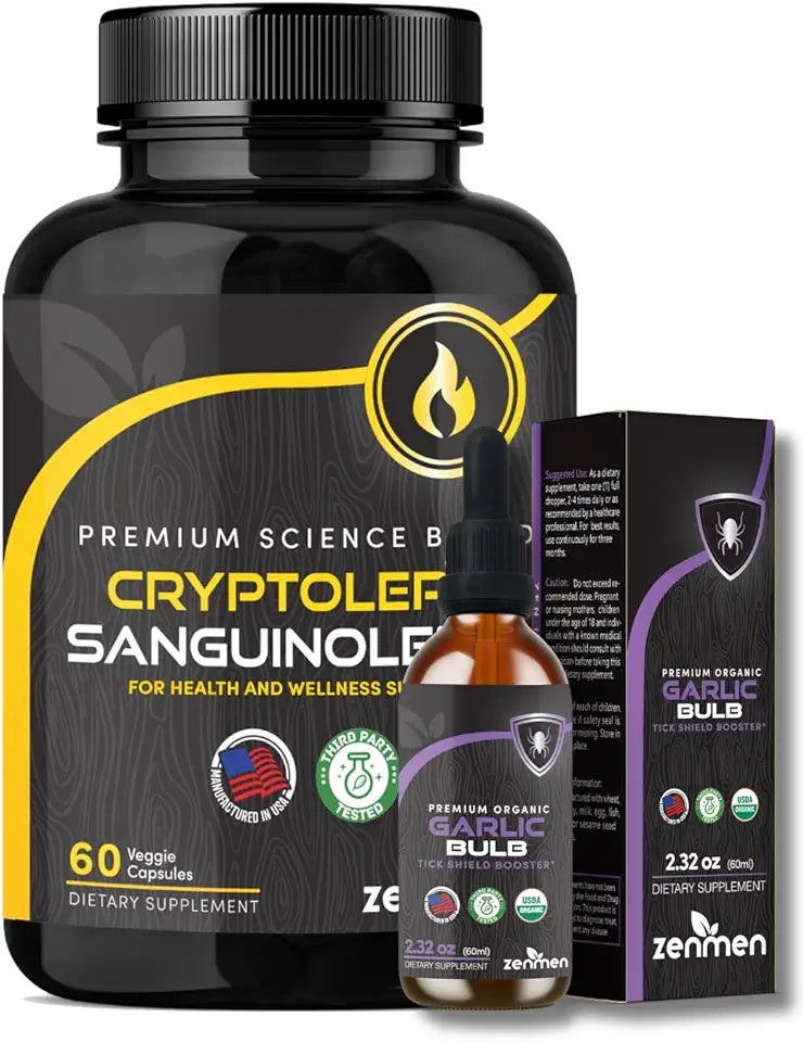 Garlic Tincture and Cryptolepis Sanguinolenta Capsules R96302