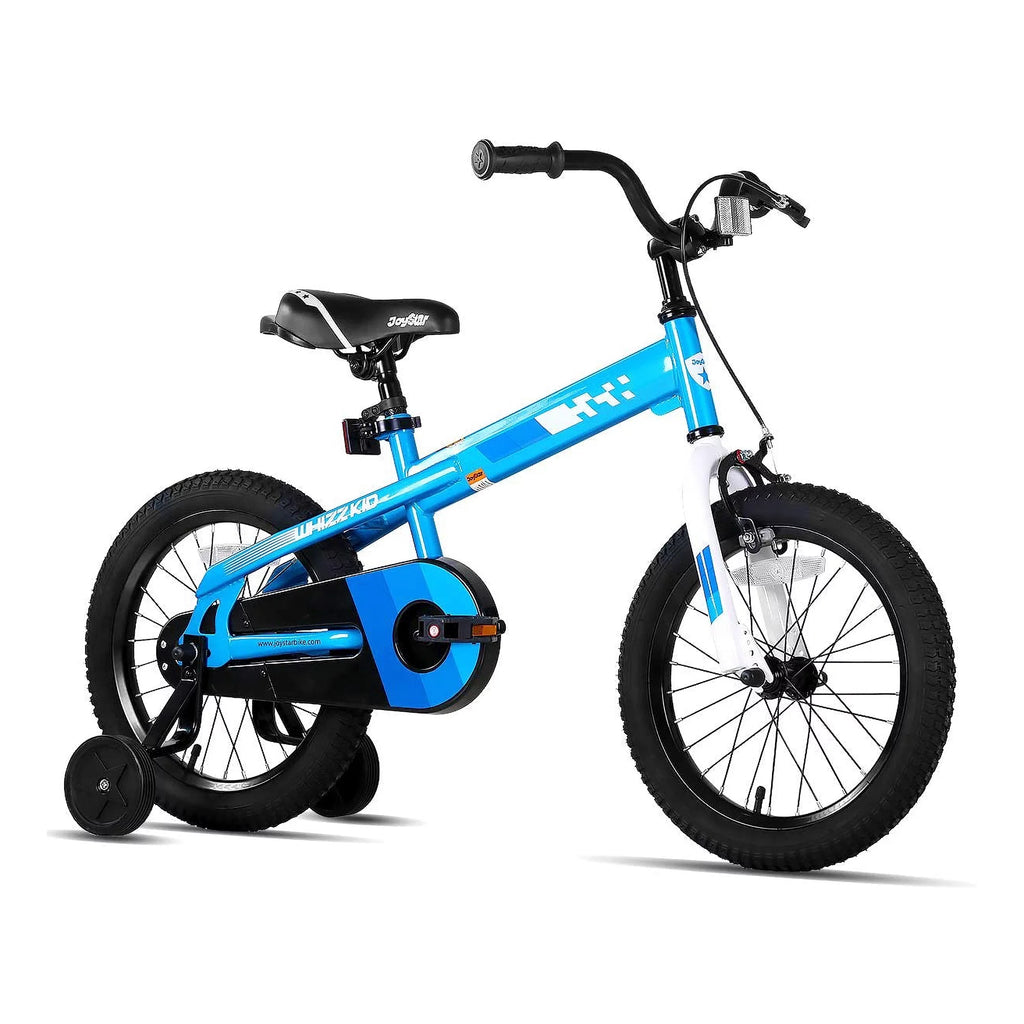 Blue Bike with Training Wheels D339