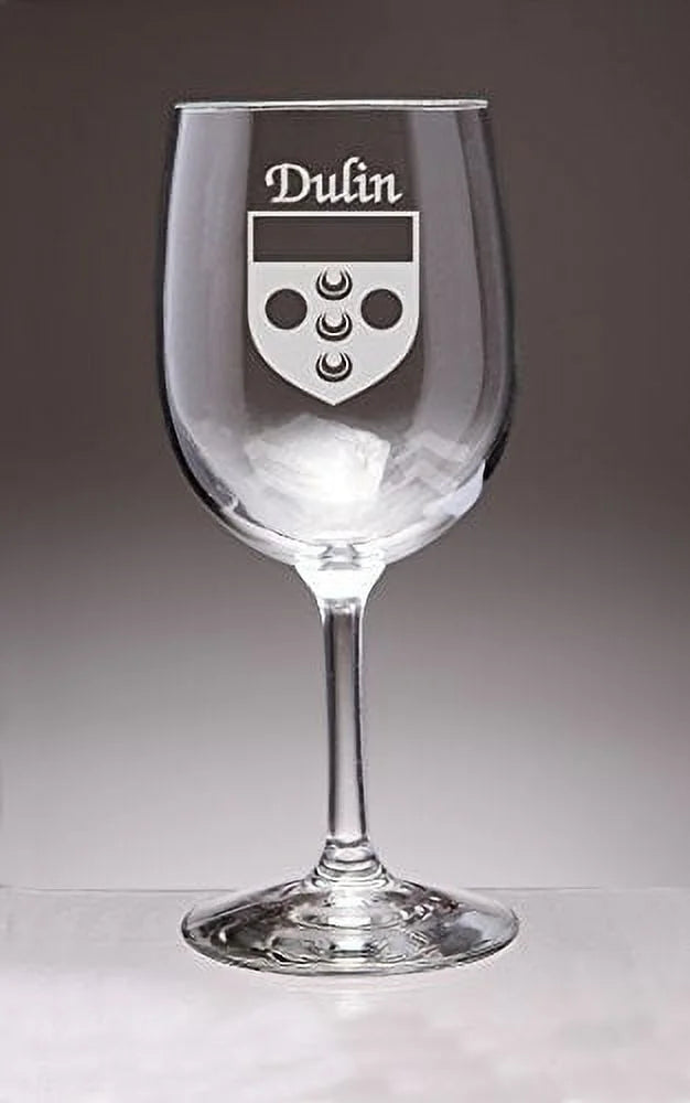 Irish Coat of Arms Wine Glasses Set of 4 D3415
