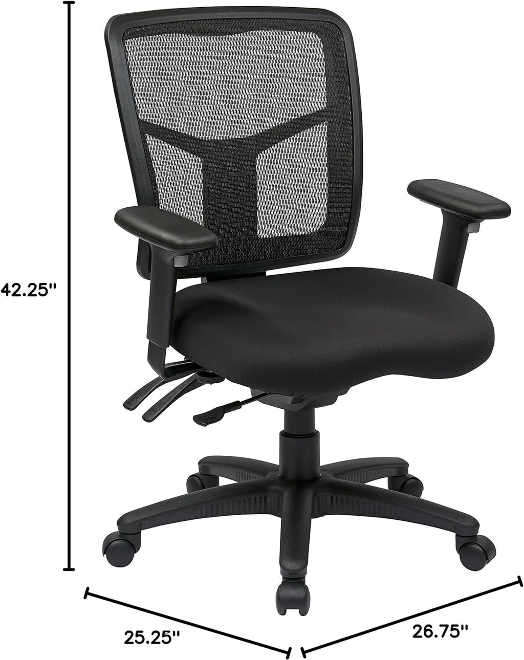 Breathable Mesh Back Manager's Chair with Lumbar Support N3529