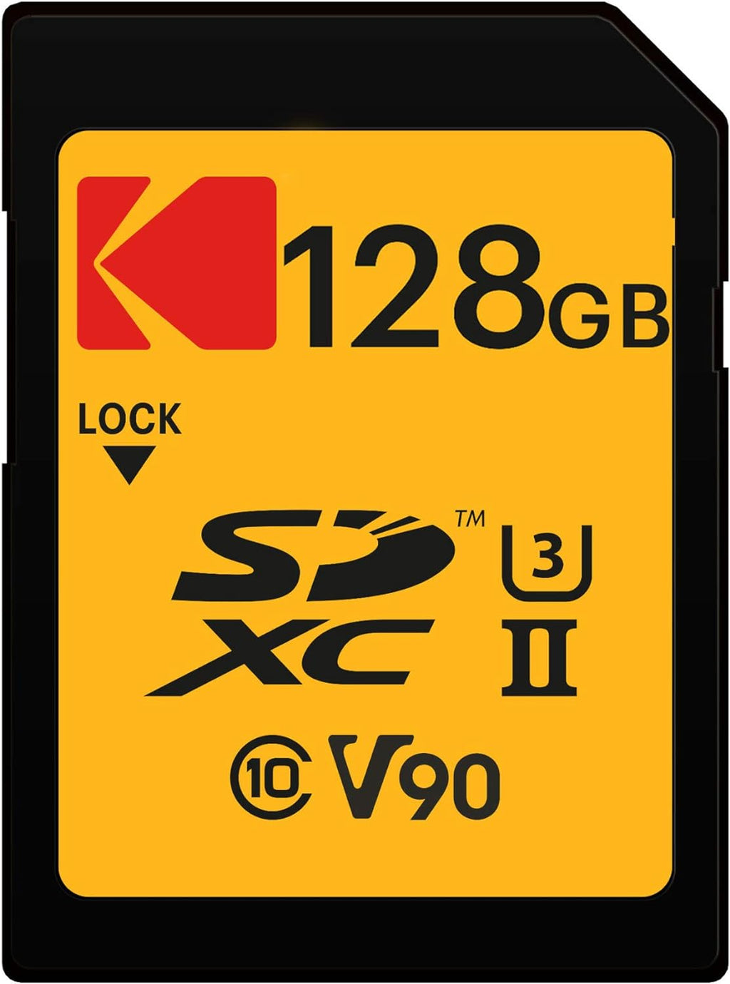 128GB UHS-II U3 V90 SDXC Memory Card X5935