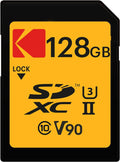 128GB UHS-II U3 V90 SDXC Memory Card X5935