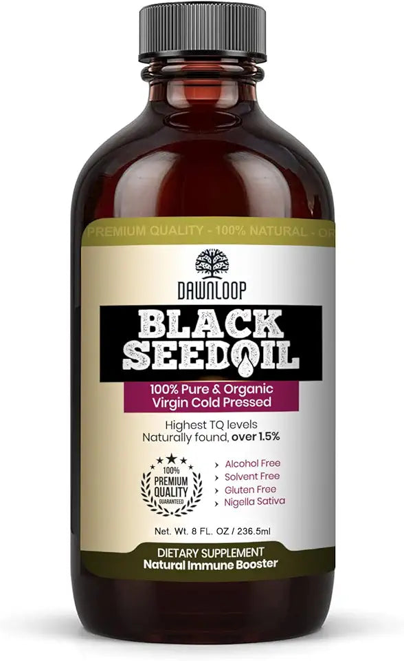 Black Seed Oil Organic Cold Pressed Nigella Sativa G935990