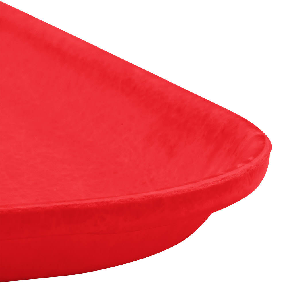Red Fiberglass Tray - 6/Case Y660