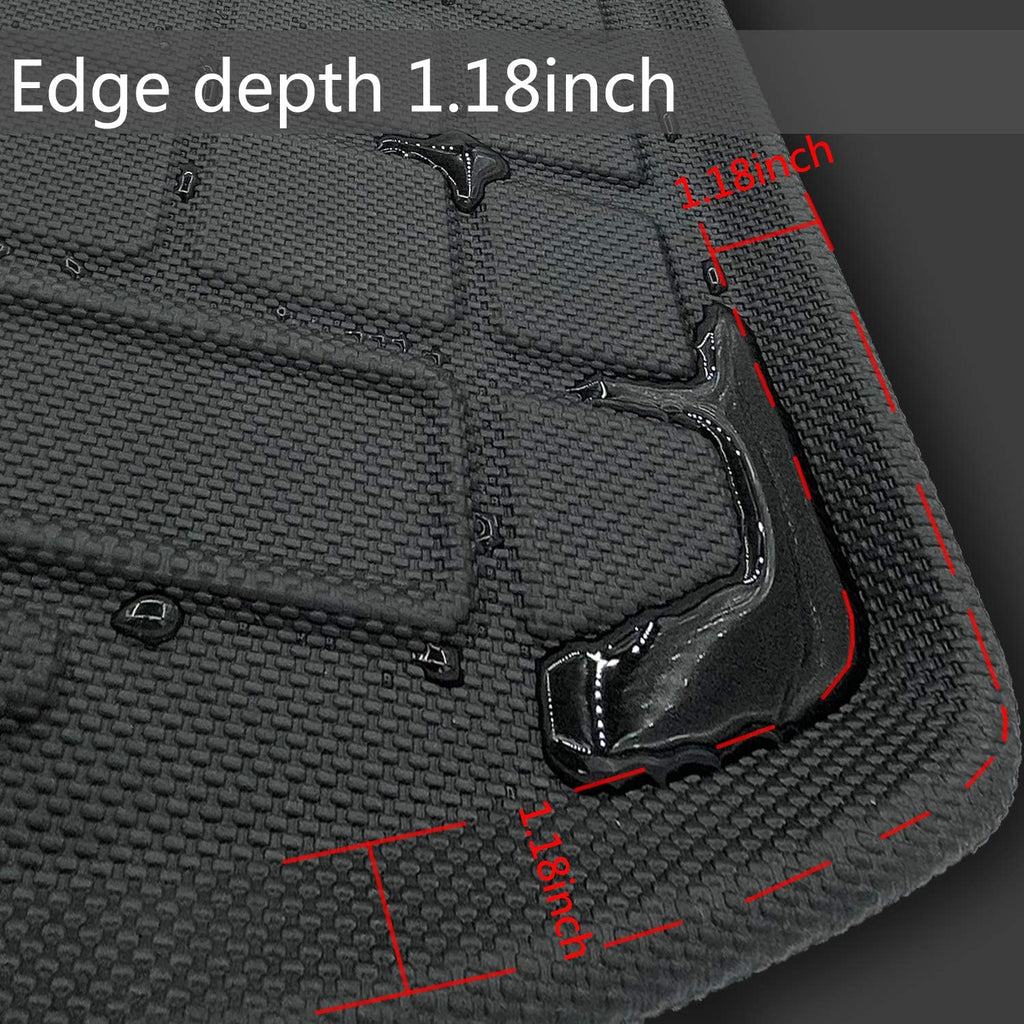 All Weather Floor Mats Front Rear Cargo Liner V972