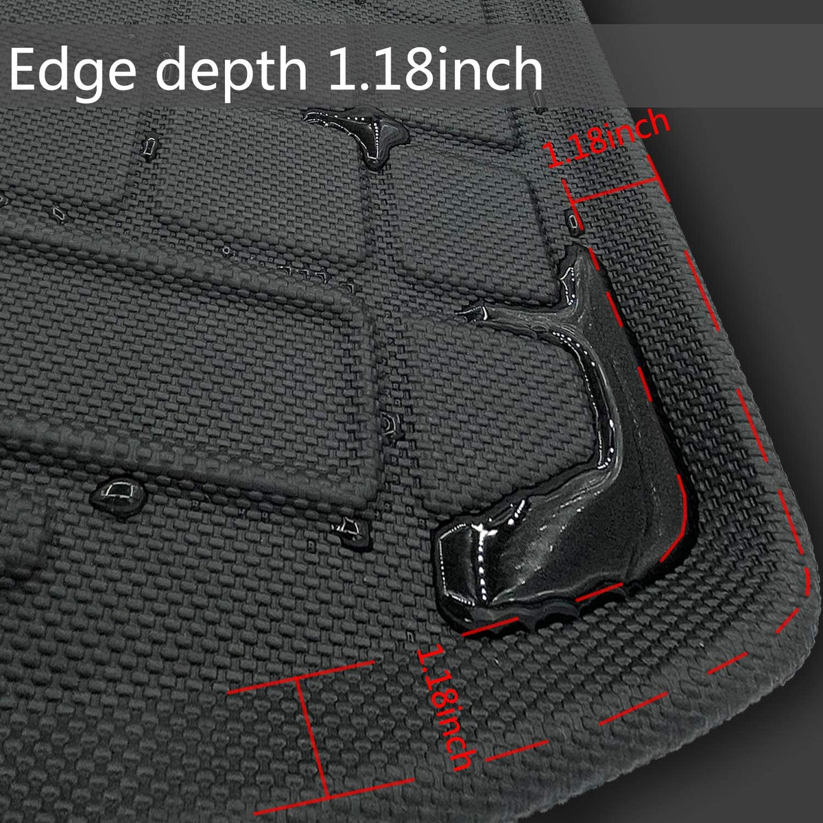 All Weather Floor Mats Front Rear Cargo Liner V972
