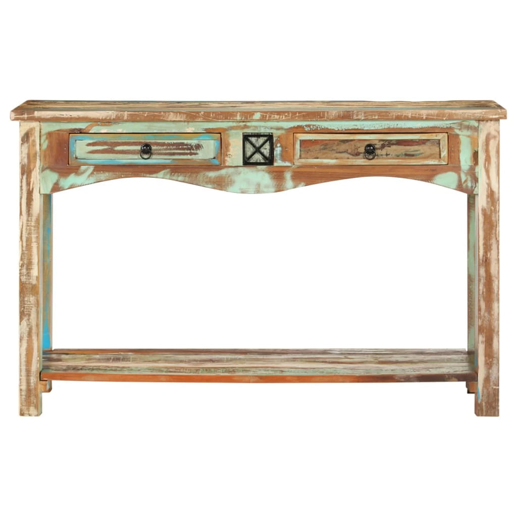 Solid Reclaimed Wood Console Table I68753