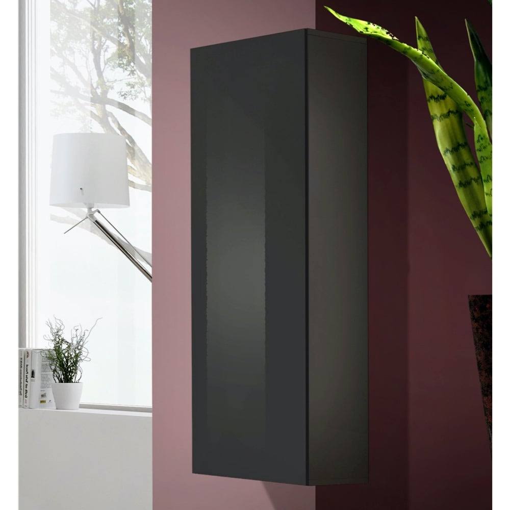 Wall-Mounted Bookcase - Black I41101