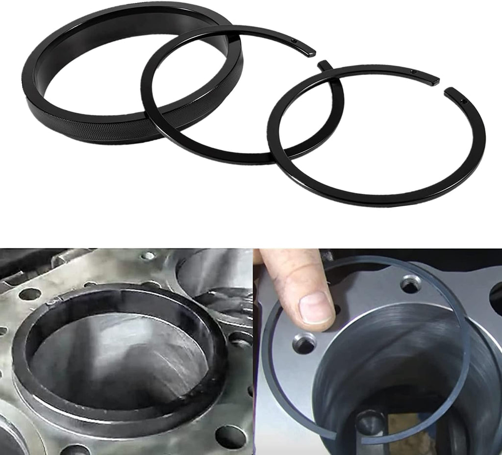Piston Ring Compressor Tool with 5.4 bore, Anti-Polishing Ring Adapter (4 PCS) N665769
