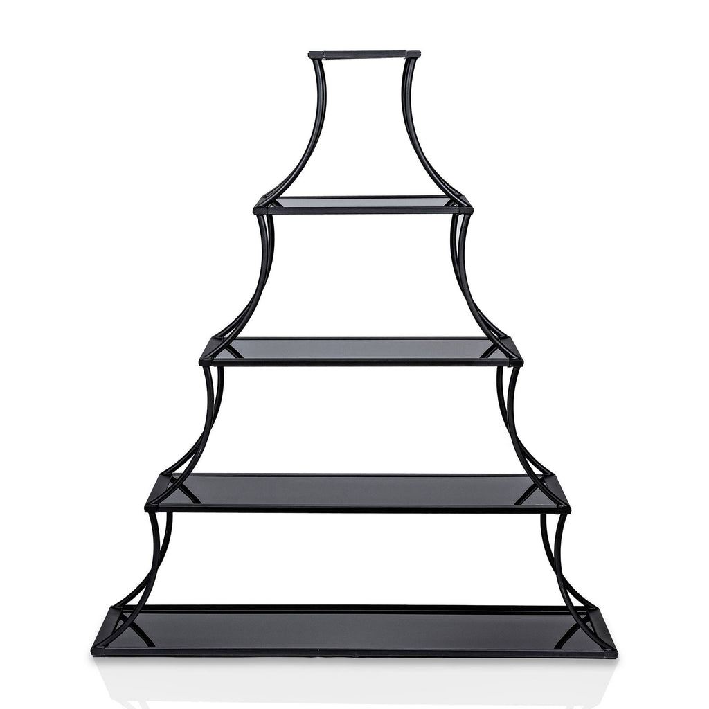 5 Shelf Bookshelf Sand Black G186890