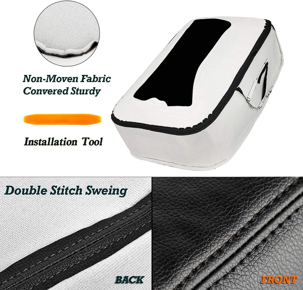 Black Center Console Cover Pack of 2 C1105