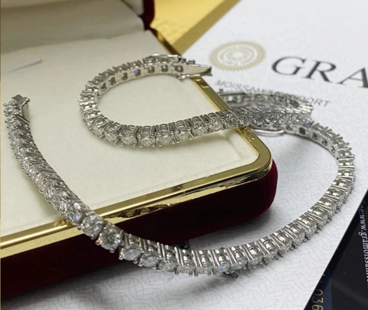 Moissanite Tennis Bracelet S48987