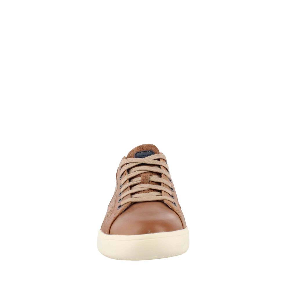 Dark Tan Men&s Tie Shoes G661