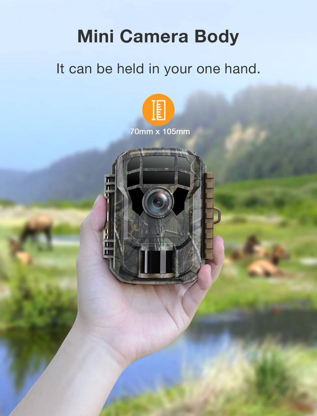 2 Pack 36MP 2K Infrared Night Vision Waterproof Trail Camera with 2.0" LCD K296