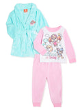 Paw Patrol Toddler Girls Pajama Robe Set, 3-Piece V9287