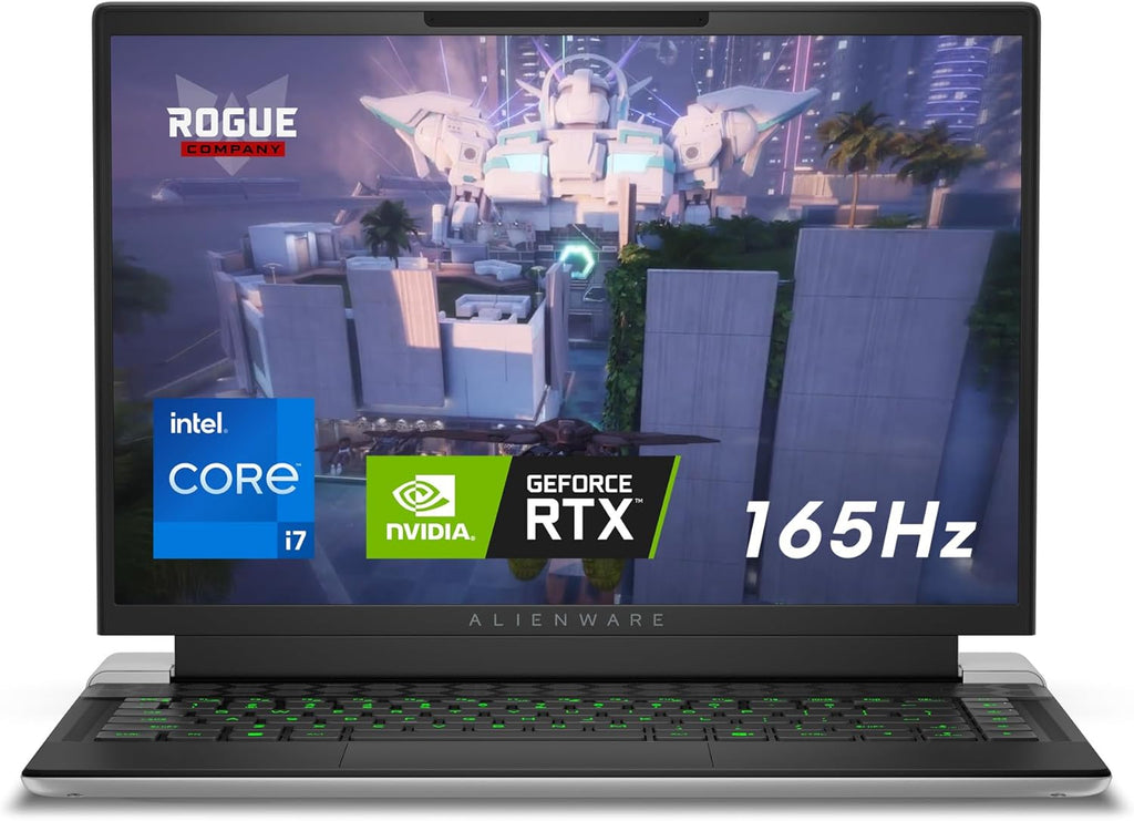 14" QHD+ 165Hz Gaming Laptop, Intel Core i7, NVIDIA GeForce RTX 4060 8GB, 32GB RAM, 1TB SSD, Lunar Silver U707462
