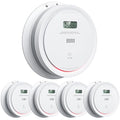 2 in 1 Smoke Detector Carbon Monoxide Detector with LCD Display (1pack) Q690