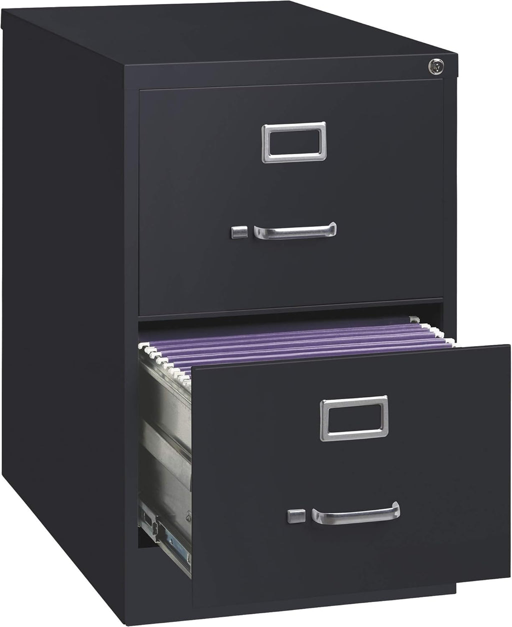 2 Drawer Legal Size Vertical File Cabinet Light Gray N29655