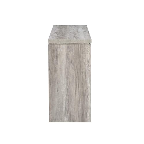 Grey Driftwood 2-door Accent Cabinet V8796