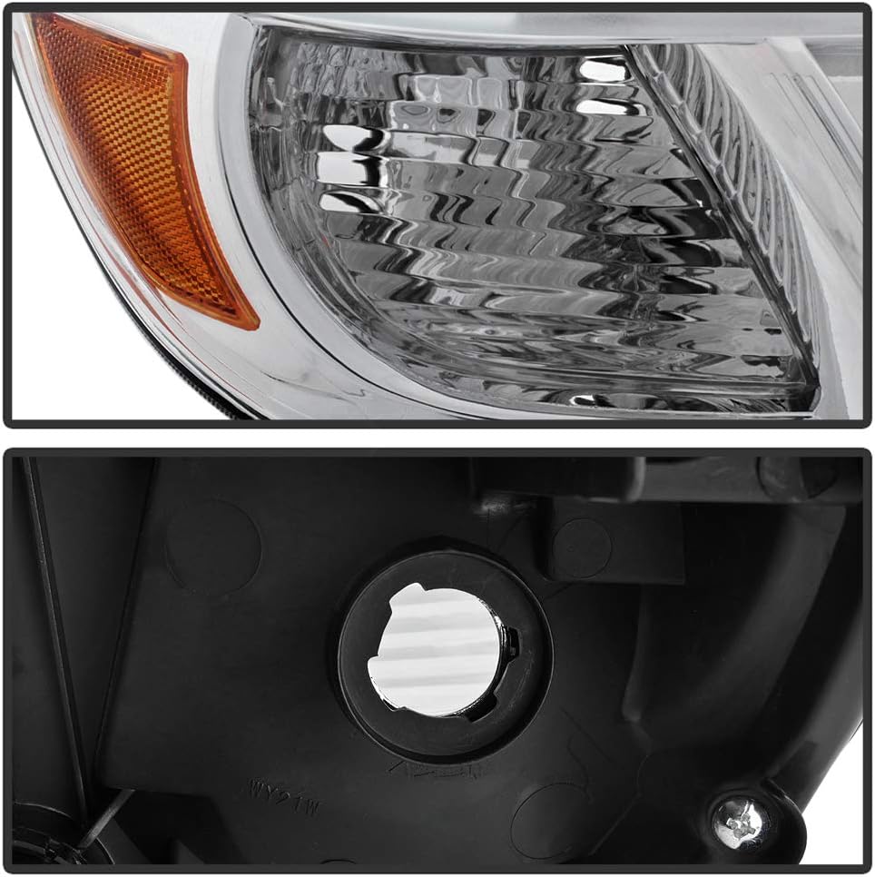 Chrome Housing Headlights Headlamps Assembly for Toyota Highlander N61993