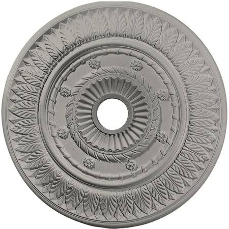 26 3/4x22OD x 3 5/8x22ID x 1 1/8x22P Leaf Ceiling Medallion P489