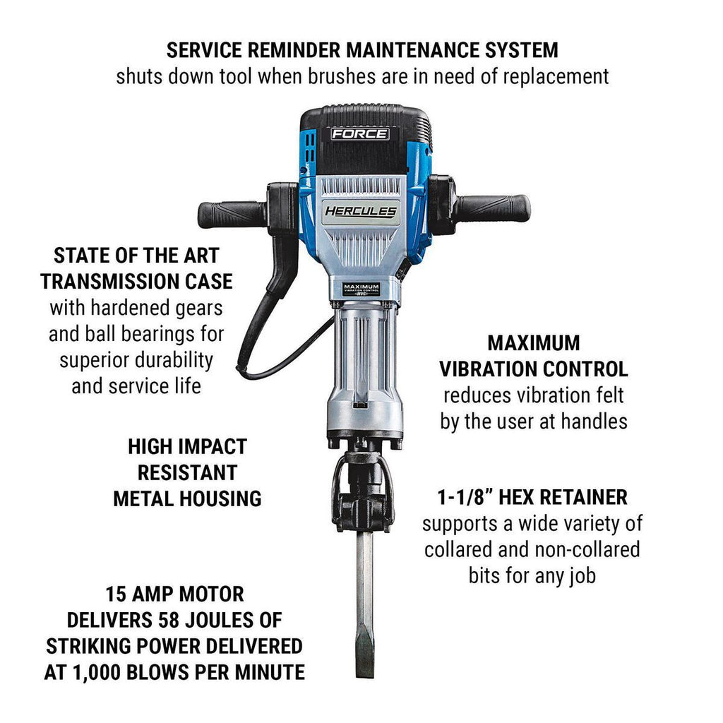 15 Amp 66 lb. Hex Breaker Hammer O64671