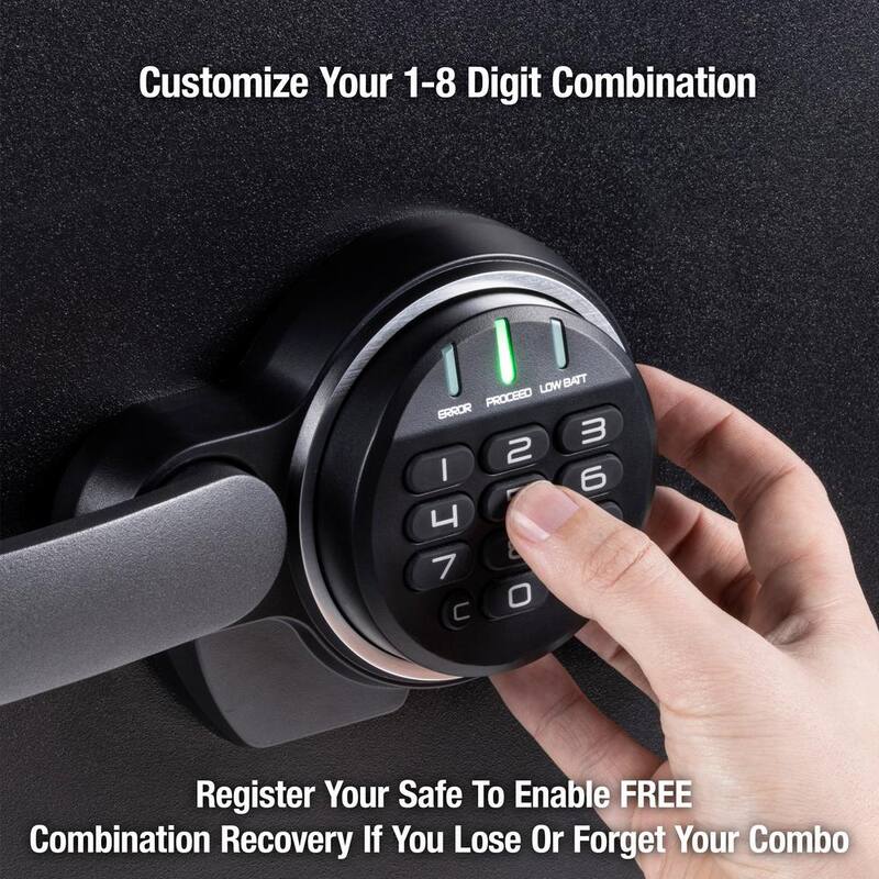 2.0 cu. ft. Fireproof Waterproof Safe with Digital Combination Lock I461217