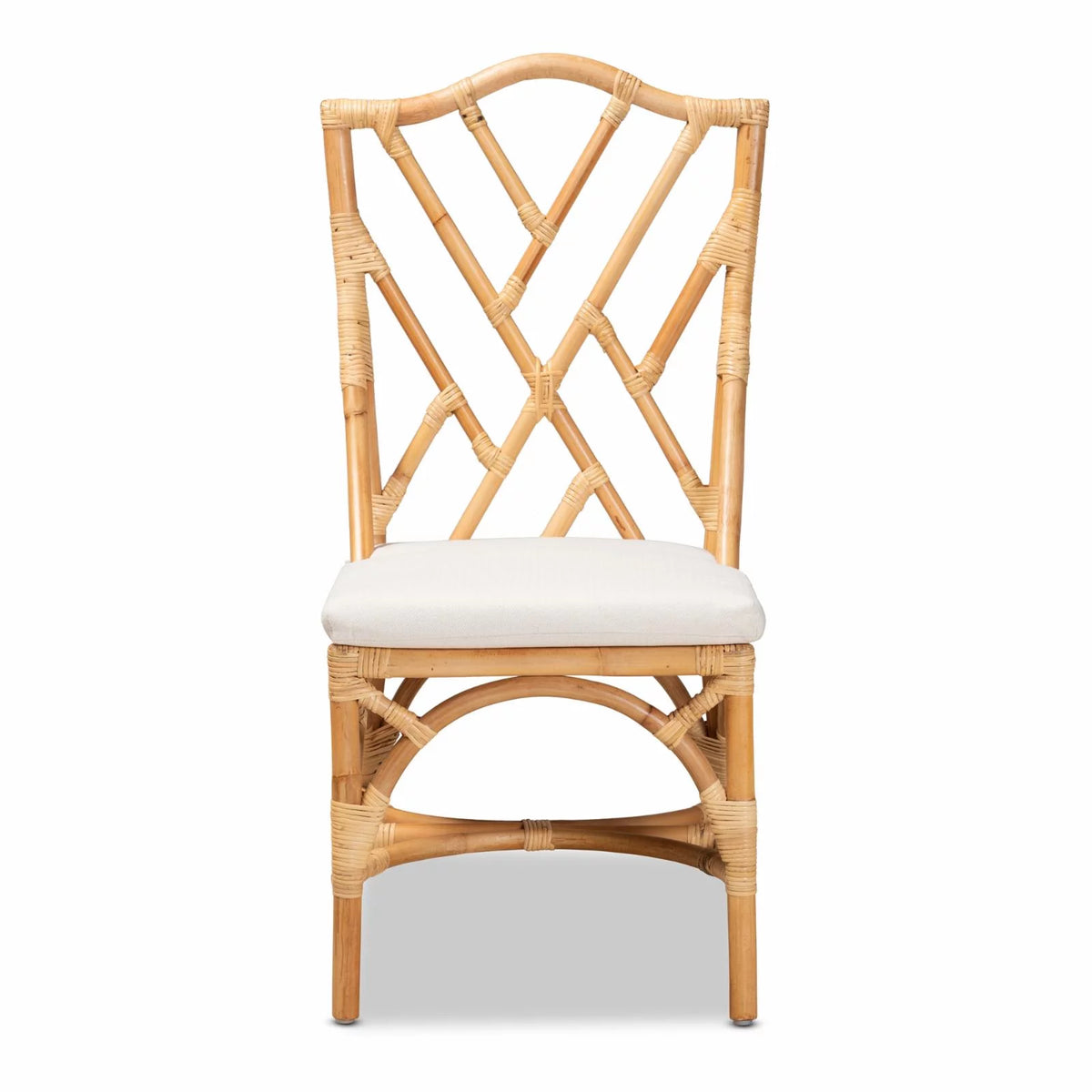 Natural Finished Rattan Chair L1592