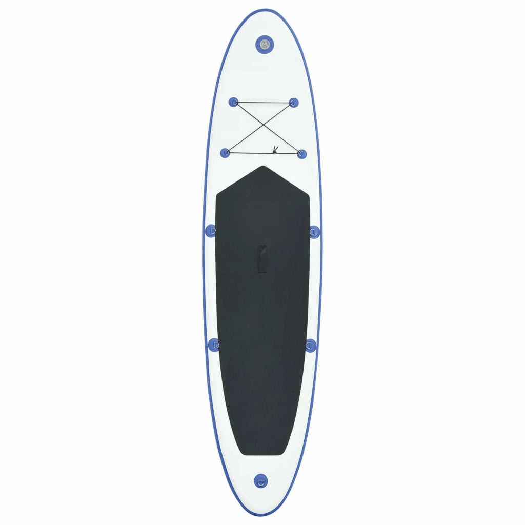 Inflatable Paddle Board Set with Oar, Fin, Hand Pump, Repair Kit and Carrying Bag H66639