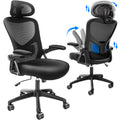 Ergonomic Mesh Office Chair with Lumbar and Head Support Z8480