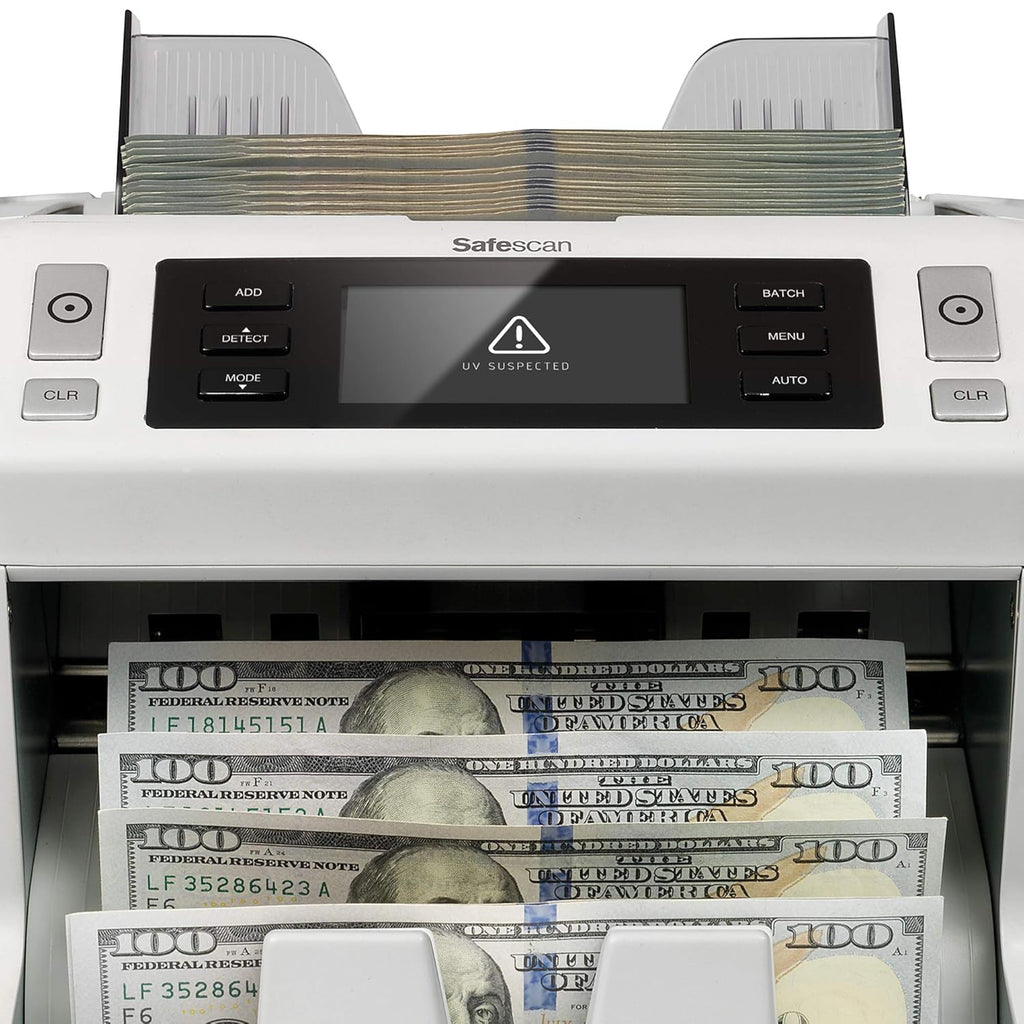 UV/MG Bill Counter with Size Counterfeit Detection S848