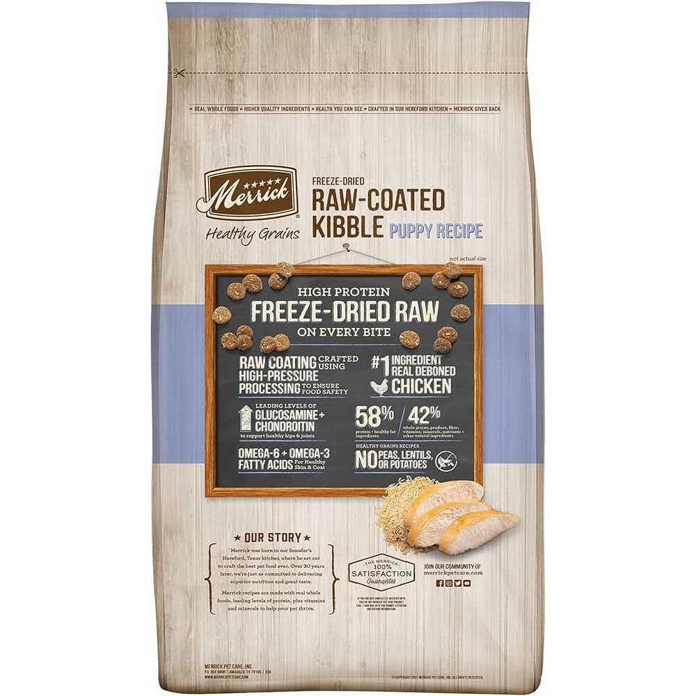 Healthy Grains Freeze Dried Raw Coated Dry Dog Food P364157