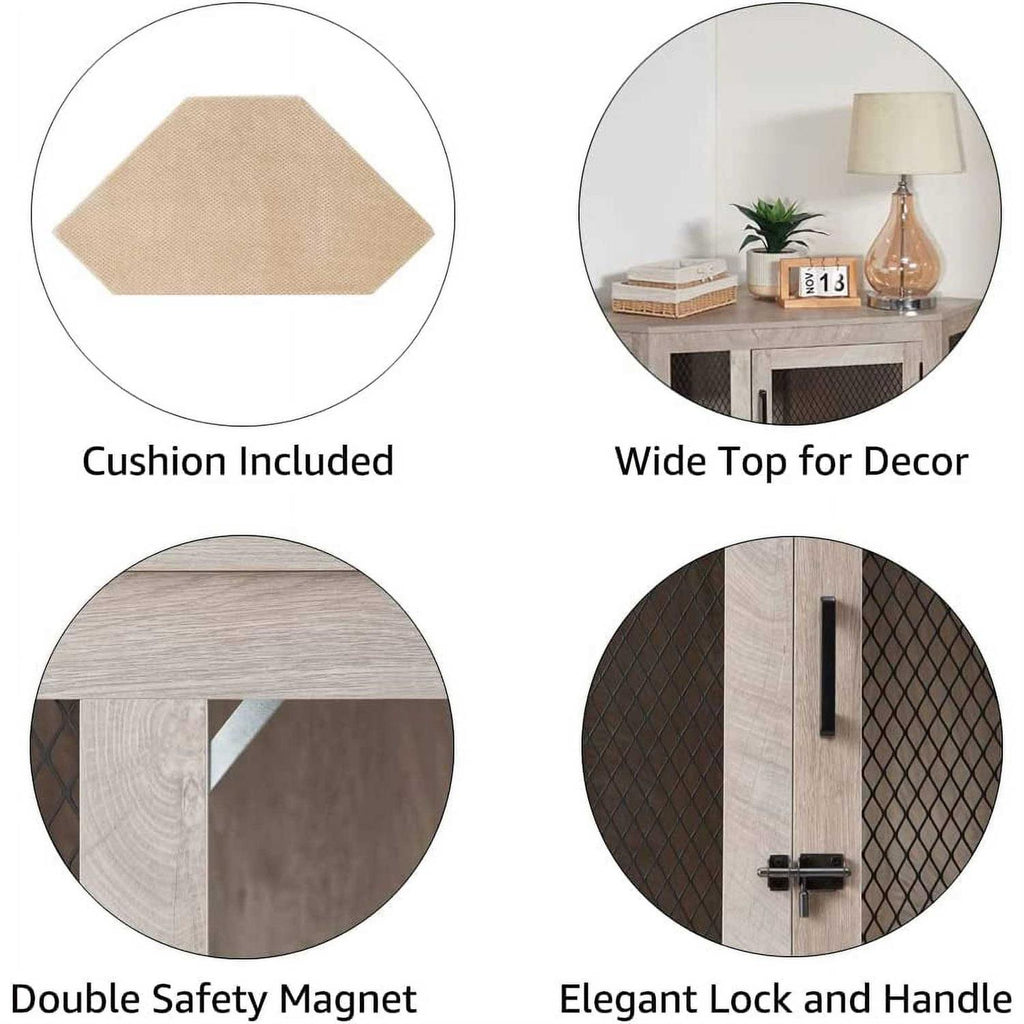 Corner Dog Crate Q5829